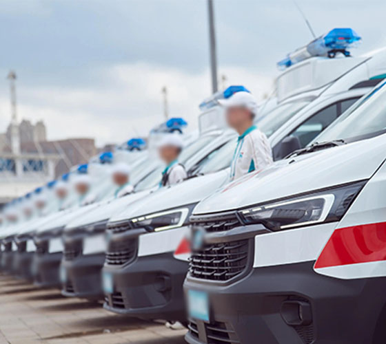 留坝县服务车队展示